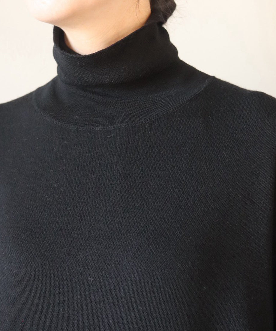 ニットワンピース / Black
