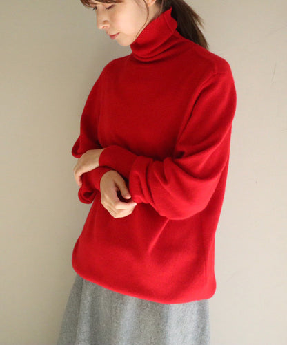 カシミヤセーター / Red