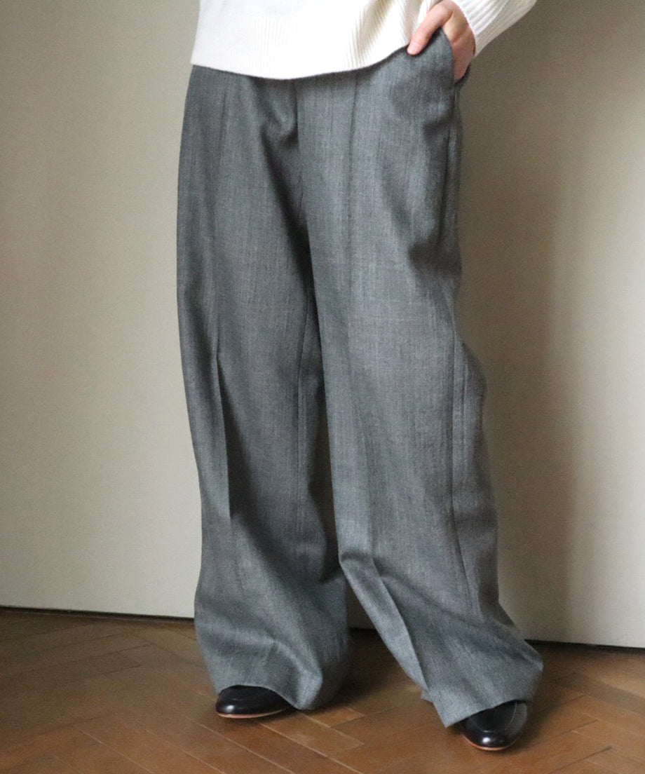 ワイドパンツ / Grey Melange
