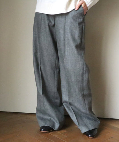 ワイドパンツ / Grey Melange