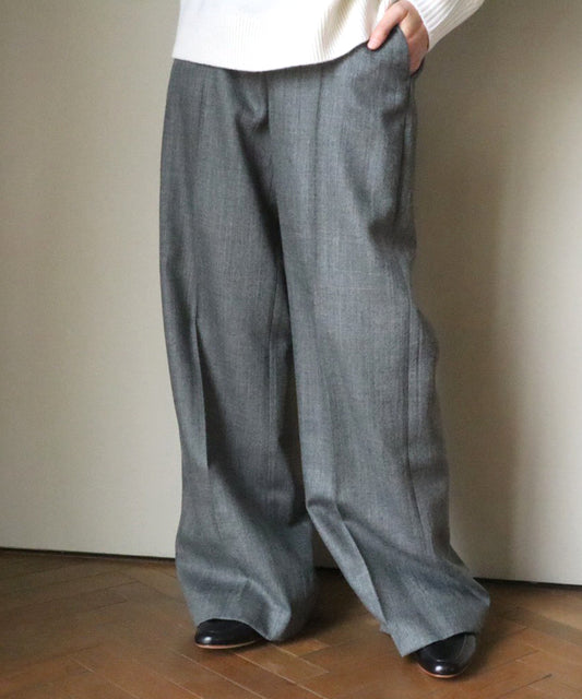 ワイドパンツ / Grey Melange