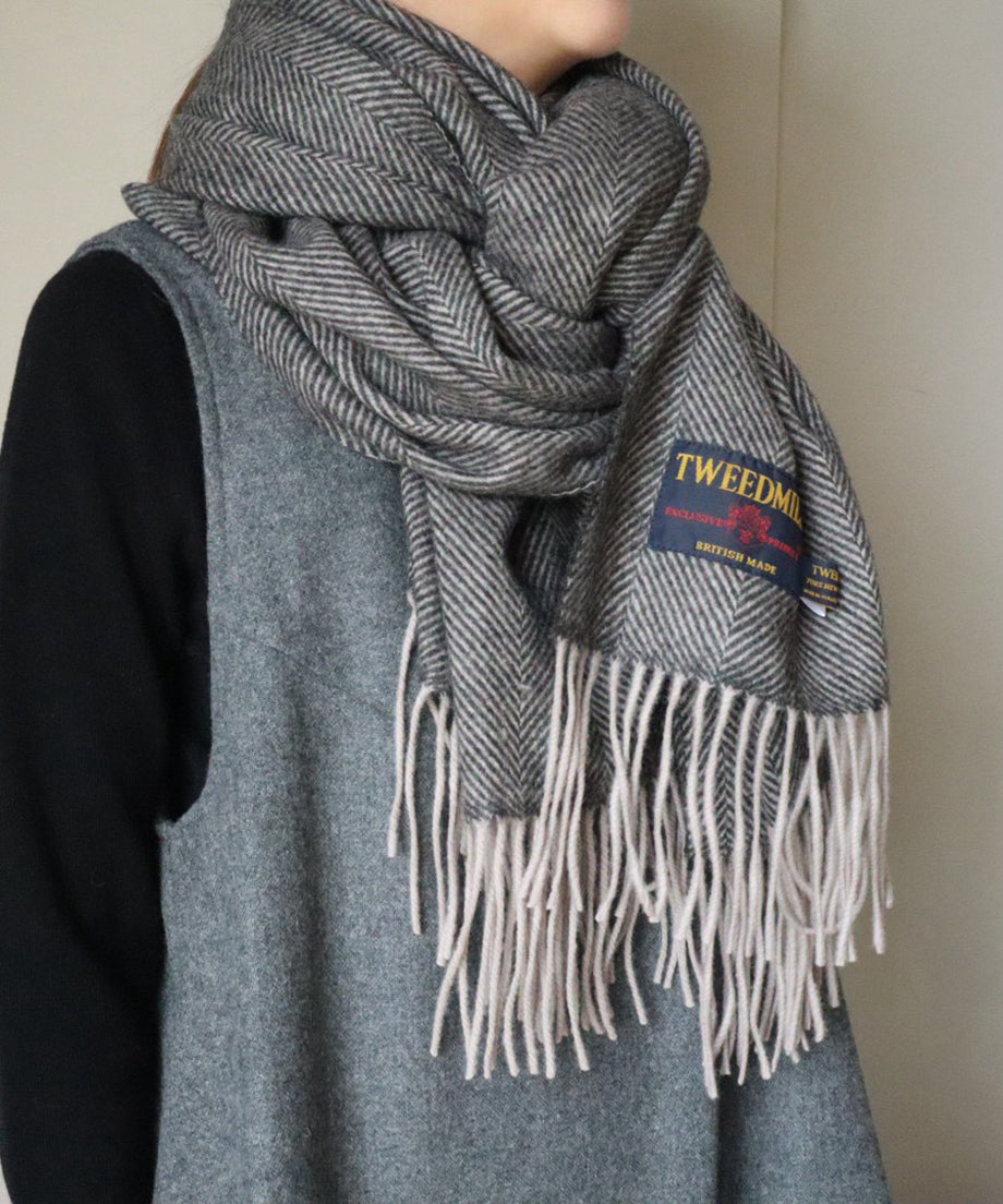 ストール / Herringbone