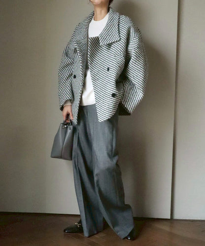 ワイドパンツ / Grey Melange