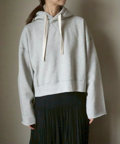 クロップドフーディー / Gray