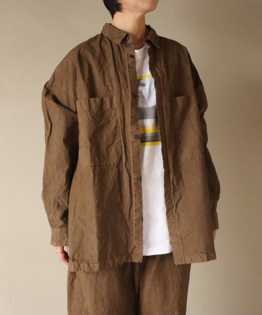 シャツ / Brown