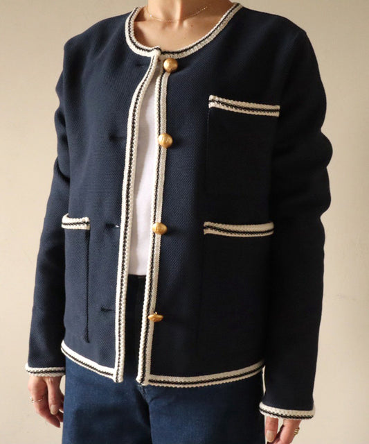 ニットジャケット / Mid Night