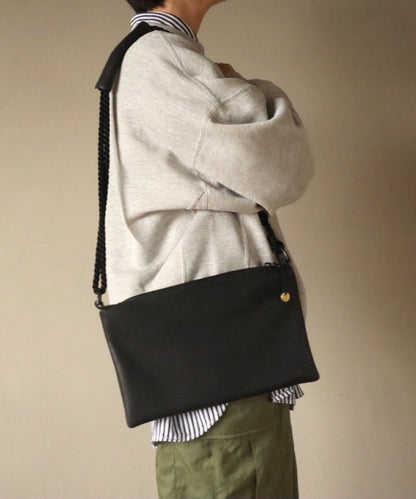 DEERSKIN POCHETEE / Black