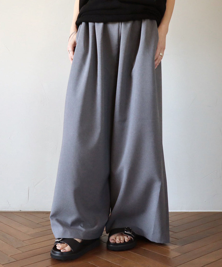 ワイドパンツ / Black