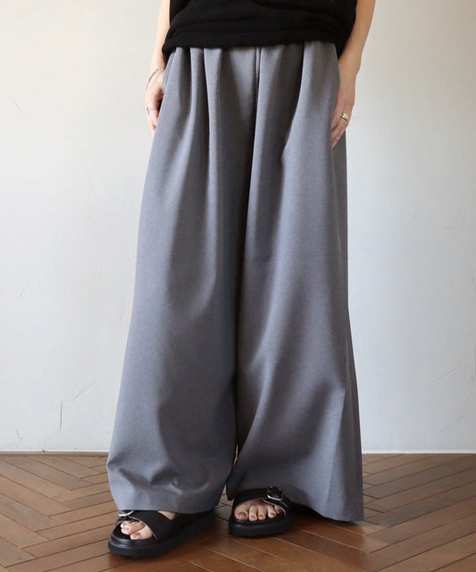 ワイドパンツ / Black