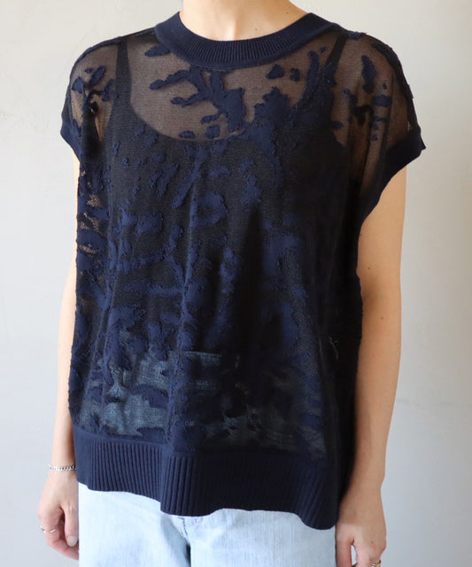 ショートベスト / Navy