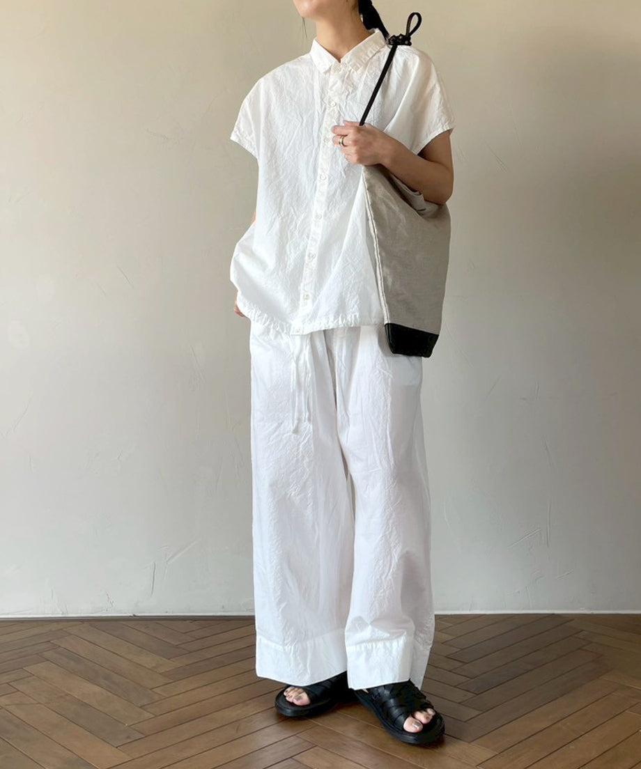 ノースリーブシャツ / White