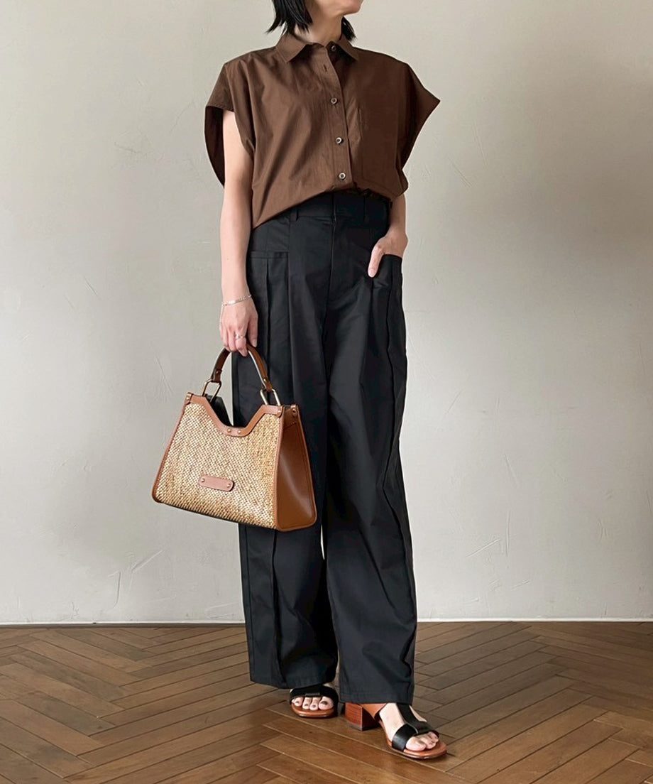 シャツ / Brown