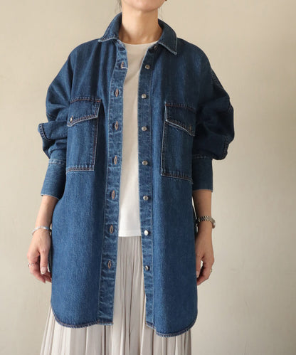 デニムシャツ / Navy