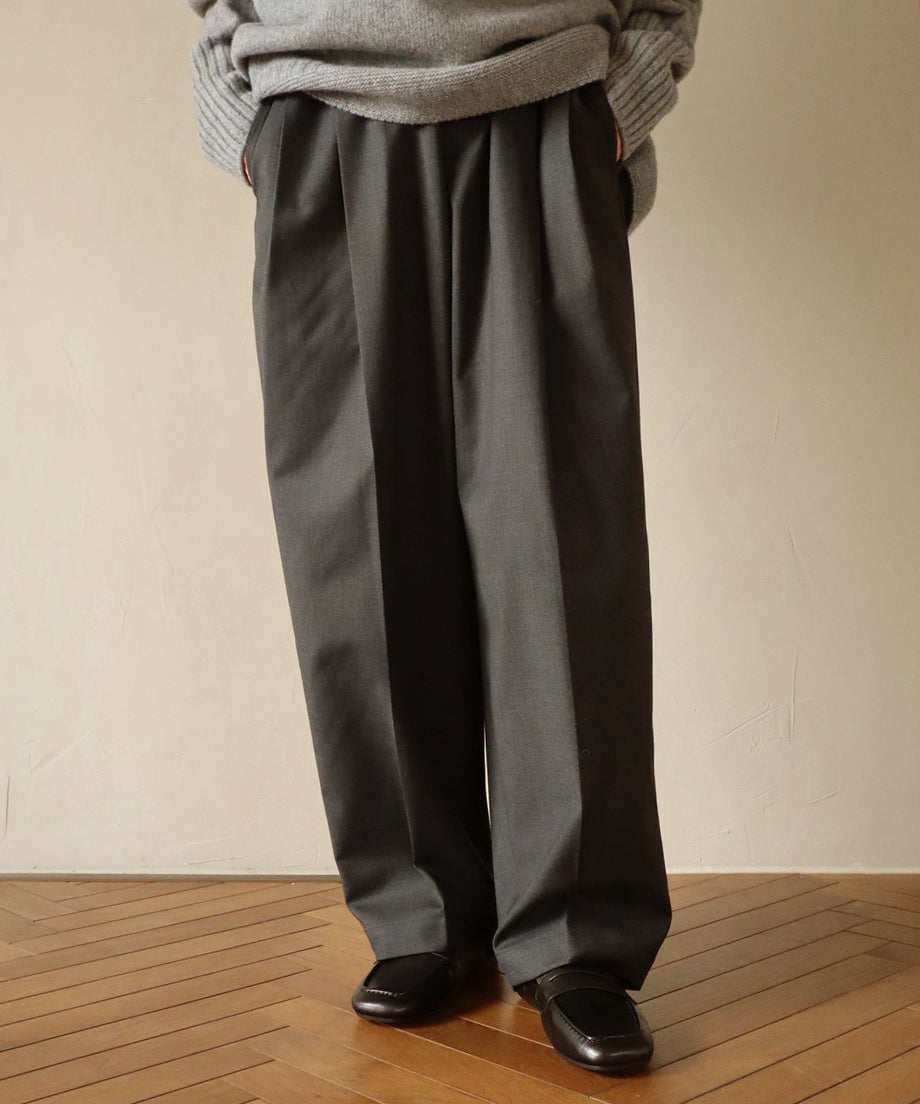 ワイドパンツ / Charcoal