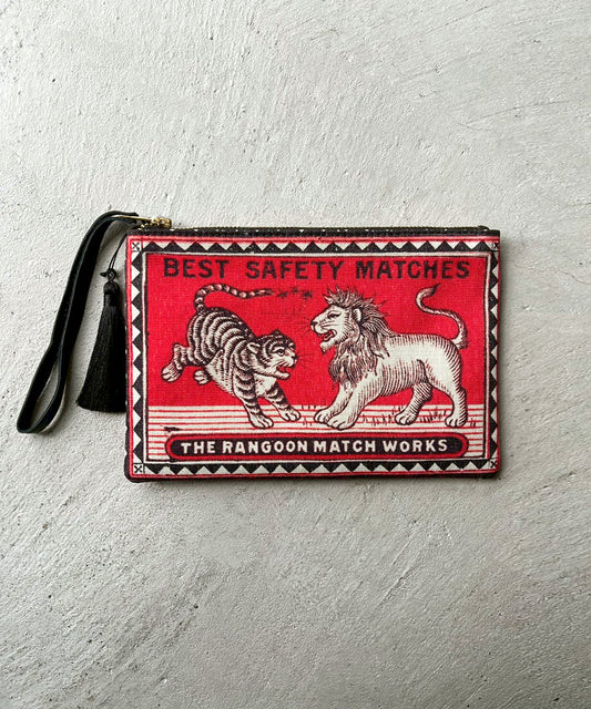 ポーチ / Lion & Tiger