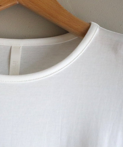 キャップスリーブTシャツ / White