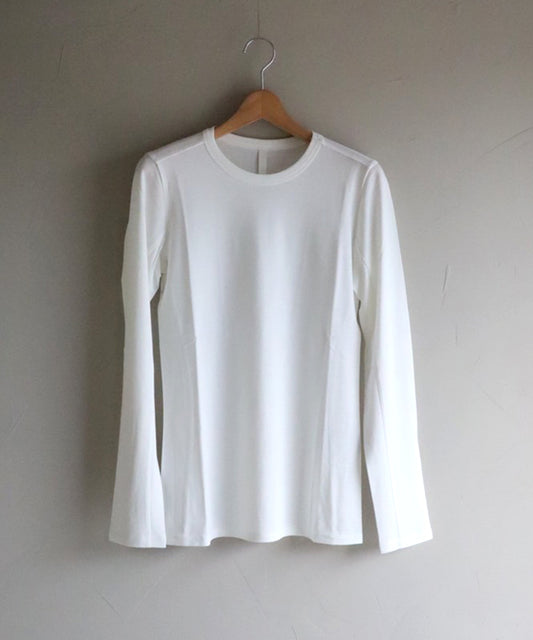 長袖クルーネックTシャツ / White